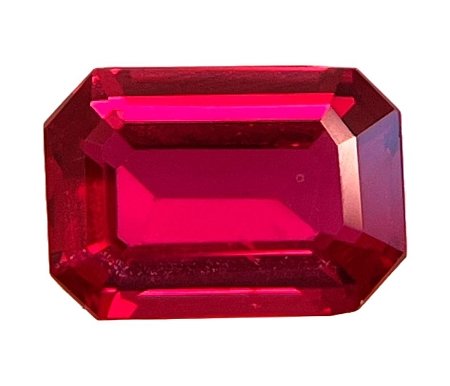 1.55 ct Emerald Red Natural Ruby