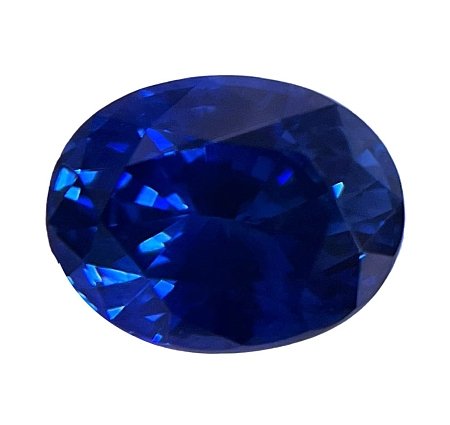 3.44 ct Oval Blue Natural Sapphire