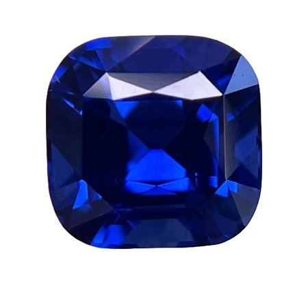 5.01 ct Cushion Blue Natural Sapphire