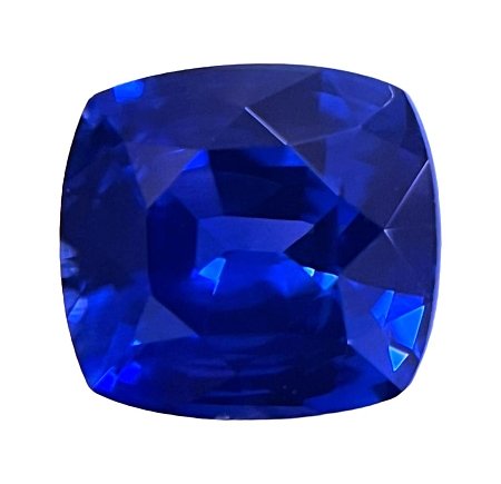 4.55 ct Cushion Blue Natural Sapphire