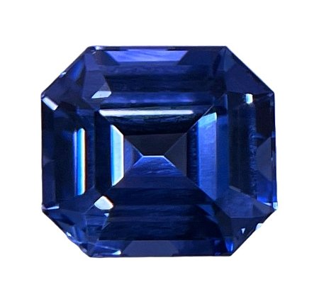 3.39 ct Emerald Blue Natural Sapphire