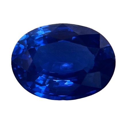 3.32 ct Oval Blue Natural Sapphire