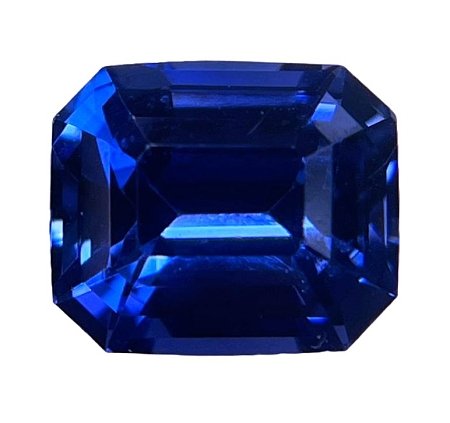 3.39 ct Emerald Blue Natural Sapphire