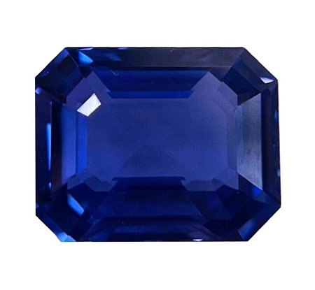 3.59 ct Emerald Blue Natural Sapphire