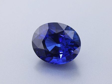 6.32 ct Oval Blue Natural Sapphire