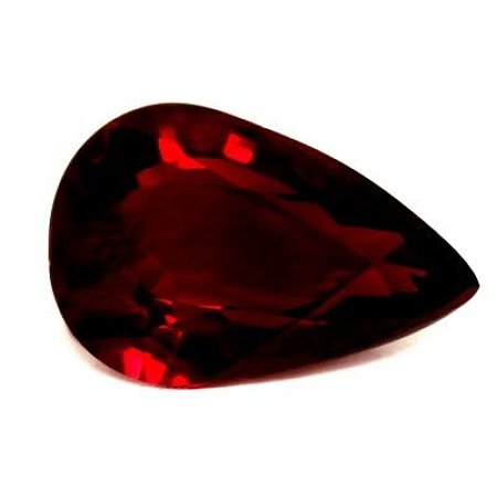 1.02 ct Pear Red Natural Ruby