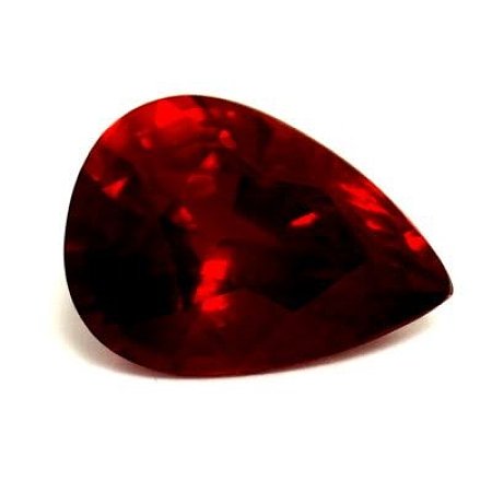 1.17 ct Pear Red Natural Ruby