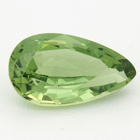 3.54 ct Pear Green Natural Sapphire