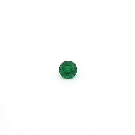 1.63 ct Round Green Natural Emerald
