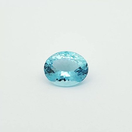 3.79 ct Oval Blue Natural Aquamarine