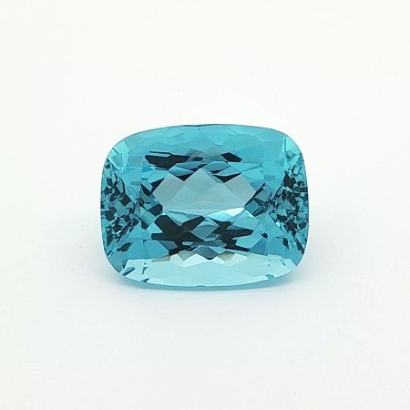 17.34 ct Radiant Blue Natural Aquamarine