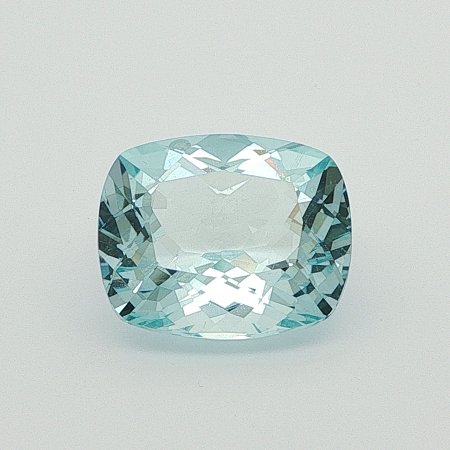 15.27 ct Cushion Blue Natural Aquamarine
