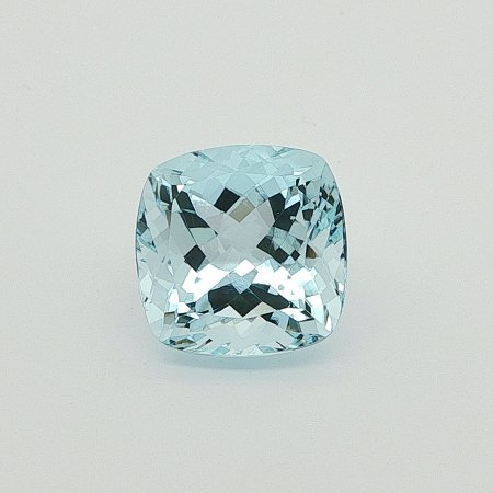 20.92 ct Cushion Blue Natural Aquamarine