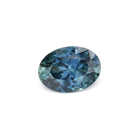 0.99 ct Oval Green Natural Sapphire