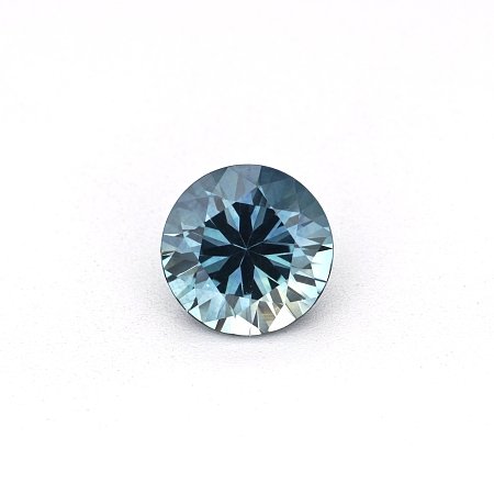 1.02 ct Round Green Natural Sapphire