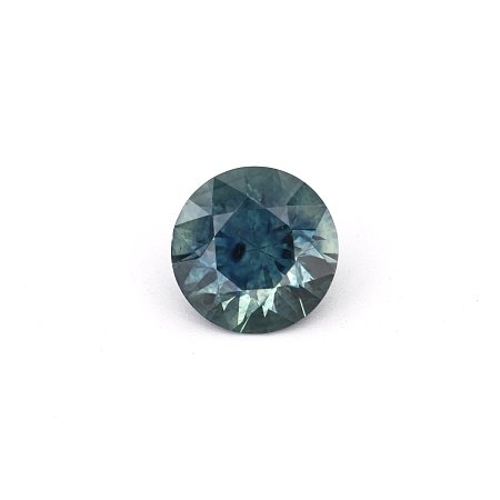 1.09 ct Round Green Natural Sapphire