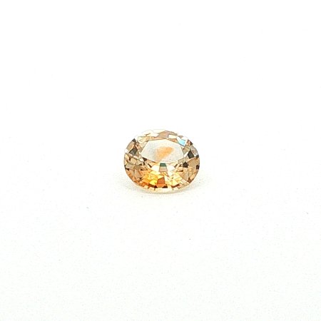 0.66 ct Oval Orange Natural Sapphire