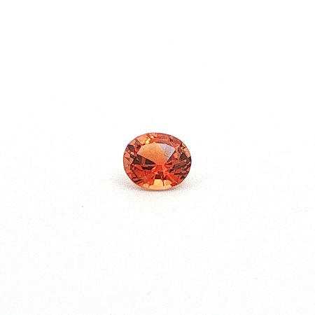0.47 ct Oval Orange Natural Sapphire