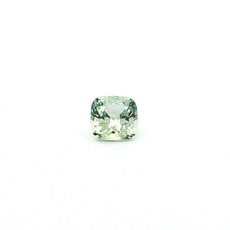 0.58 ct Cushion Green Natural Sapphire