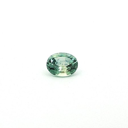 0.61 ct Oval Green Natural Sapphire