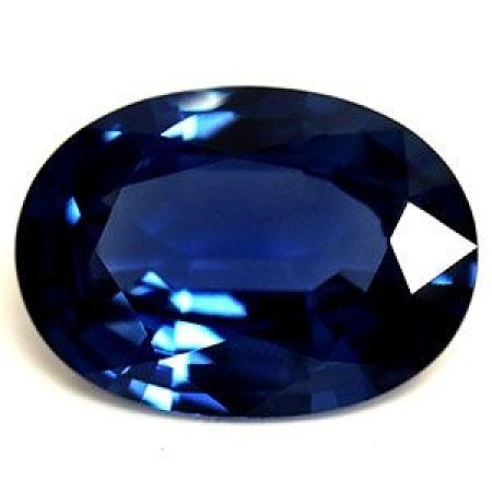 1.14 ct Oval Blue Natural Sapphire