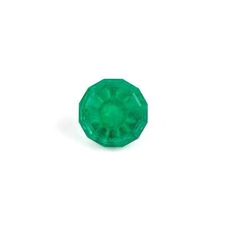 1.03 ct Round Green Natural Emerald