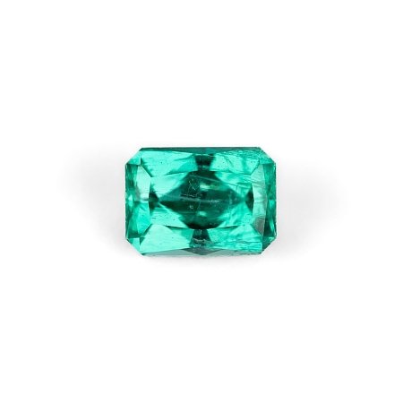1.71 ct Radiant Green Natural Emerald