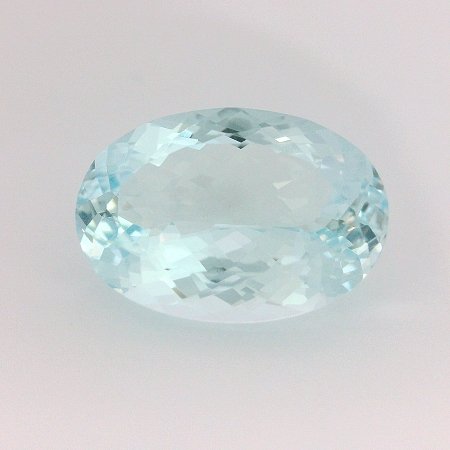 10.50 ct Oval Blue Natural Aquamarine
