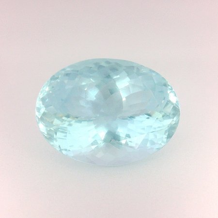 10.81 ct Oval Blue Natural Aquamarine