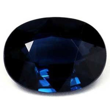 5.16 ct Oval Blue Natural Sapphire