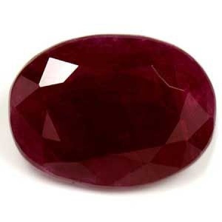 4.32 ct Oval Red Natural Ruby