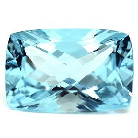 13.16 ct Cushion Blue Natural Aquamarine