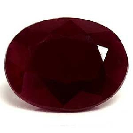 3.37 ct Oval Red Natural Ruby