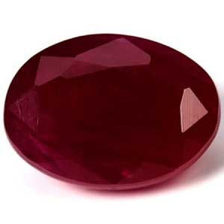 2.25 ct Oval Red Natural Ruby