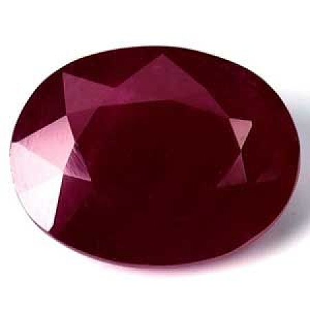 2.76 ct Oval Red Natural Ruby