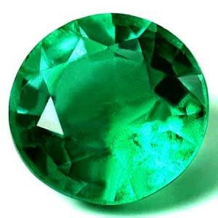 2.36 ct Round Green Natural Emerald