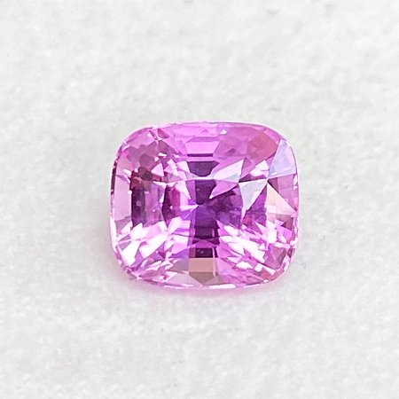 3.06 ct Cushion Pink Natural Sapphire