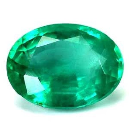 2.07 ct Oval Green Natural Emerald