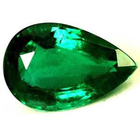 1.20 ct Pear Green Natural Emerald