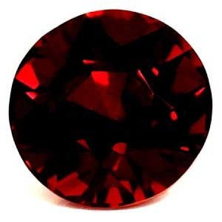 1.04 ct Round Red Natural Ruby