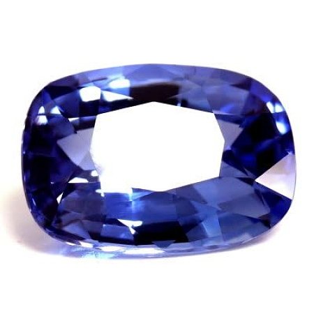 4.24 ct Cushion Blue Natural Sapphire
