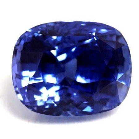 3.06 ct Cushion Blue Natural Sapphire