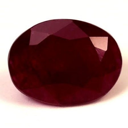3.52 ct Oval Red Natural Ruby