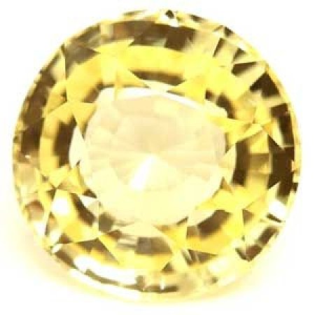 1.92 ct Round Yellow Natural Sapphire