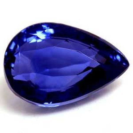 2.03 ct Pear Blue Natural Sapphire
