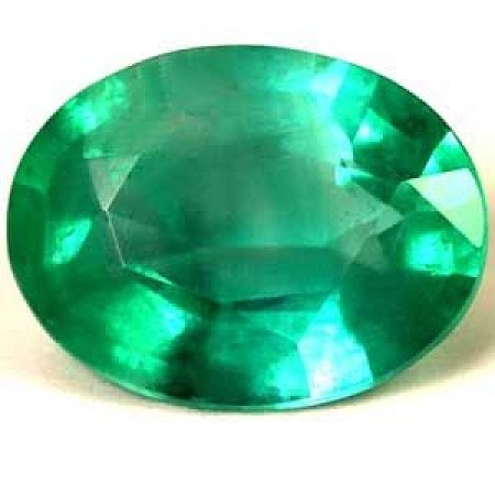 2.60 ct Oval Green Natural Emerald