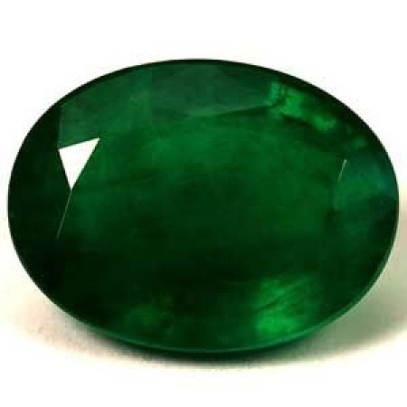 7.29 ct Oval Green Natural Emerald