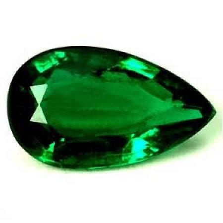 1.18 ct Pear Green Natural Emerald