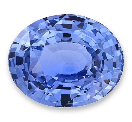 3.52 ct Oval Blue Natural Sapphire