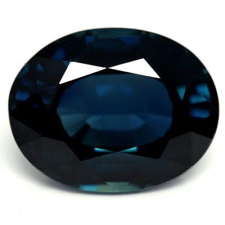 2.66 ct Oval Blue Natural Sapphire